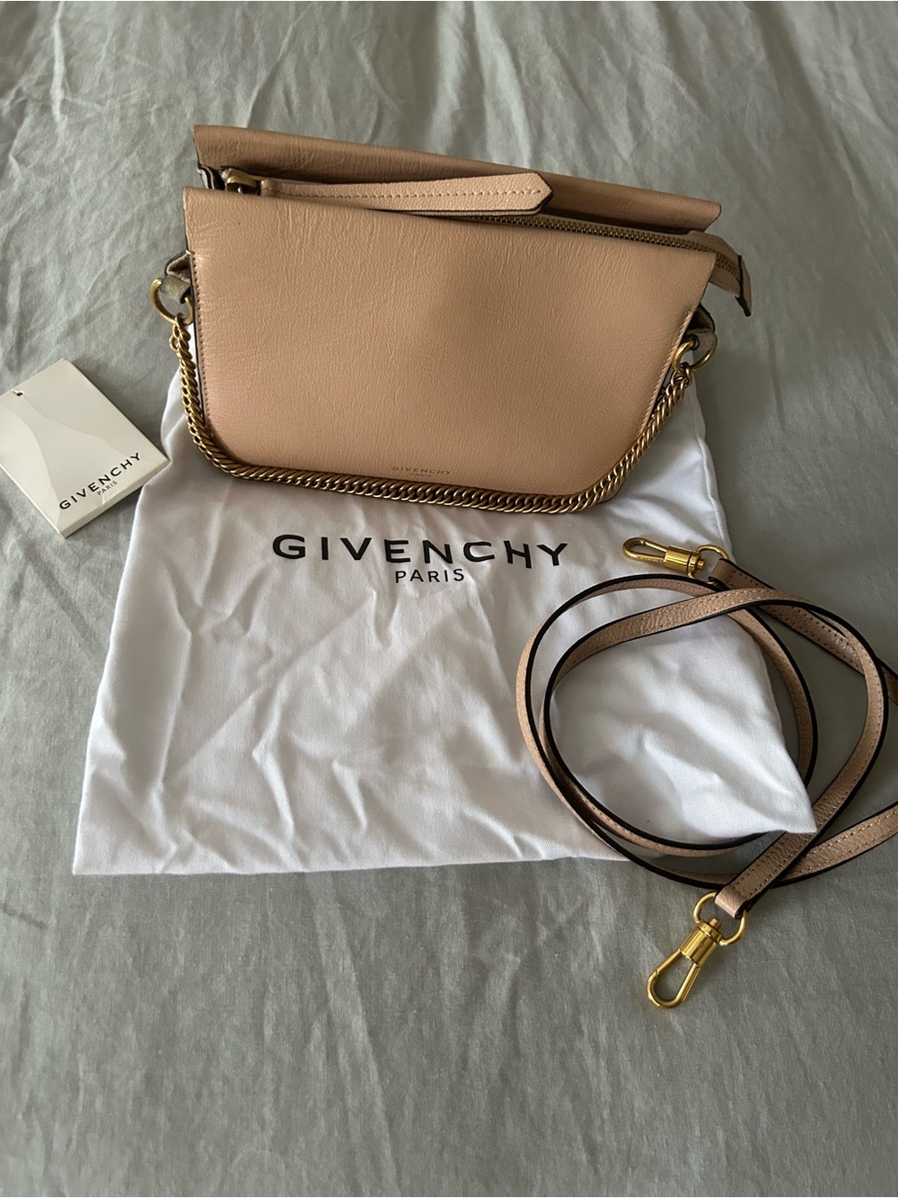 Givenchy Cross3 Leather Crossbody Bag